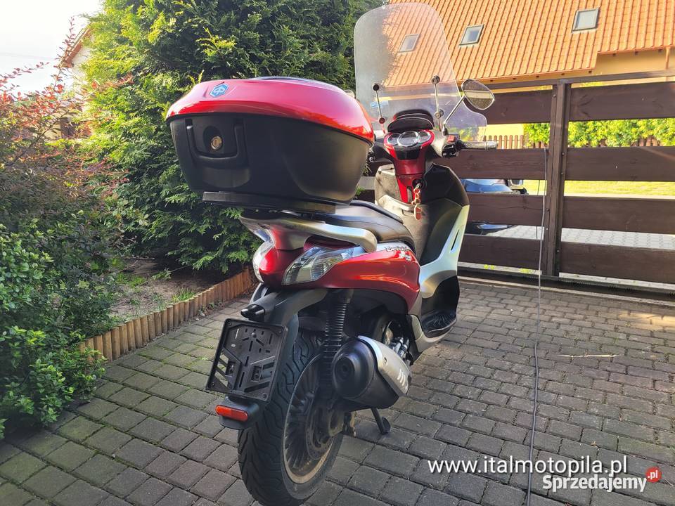 PIAGGIO BEVERLY 300ie 12r italmotopila Piła sprzedam