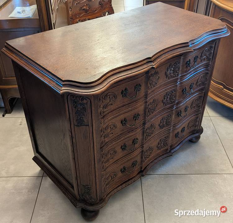 Piękna dębowa komoda sklep Dąbrowa Górnicza