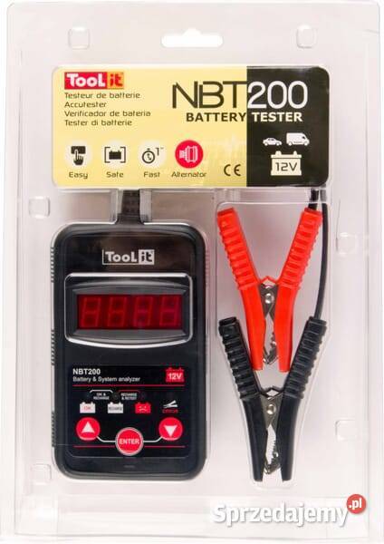 Tester akumulatora i alternatora 024168GYS Prostowniki i kable rozruchowe