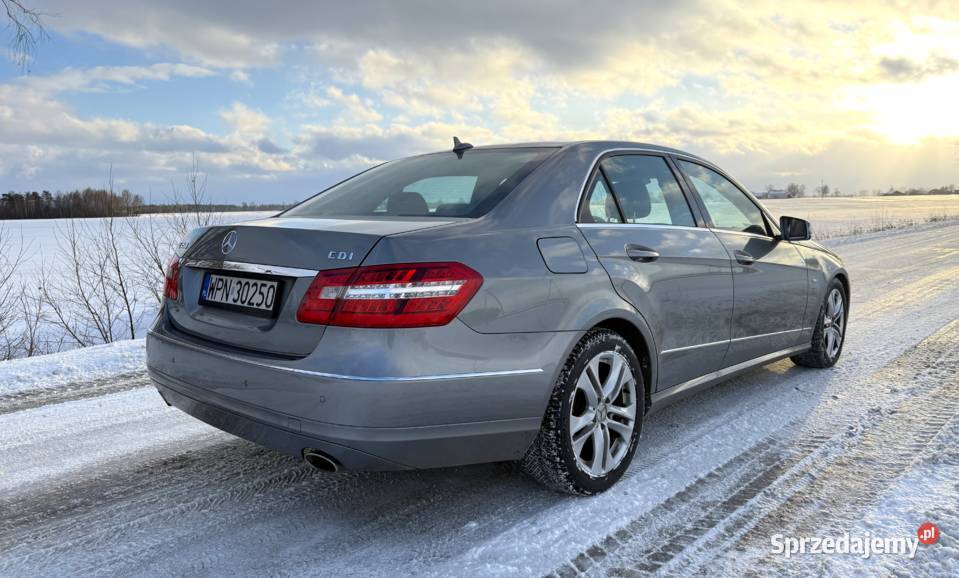 Mercedes Benz E klasa W212 E350 CDI V6 265 188000km mazowieckie Drobin