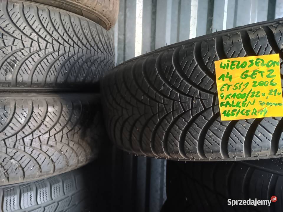 Koła zimowe wielosezonowe 4x100 ET46 16565 R14 Witkowo
