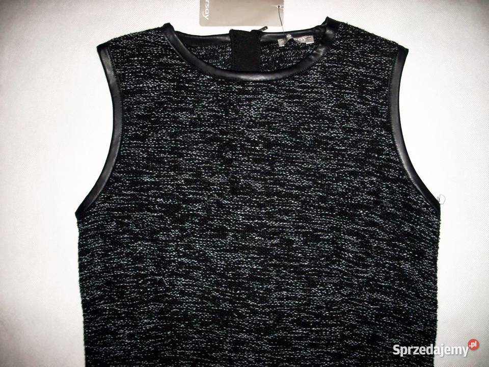 ORSAY sukienka czarna dzianinowa Melanż 38 40 Nowy Sącz sprzedam