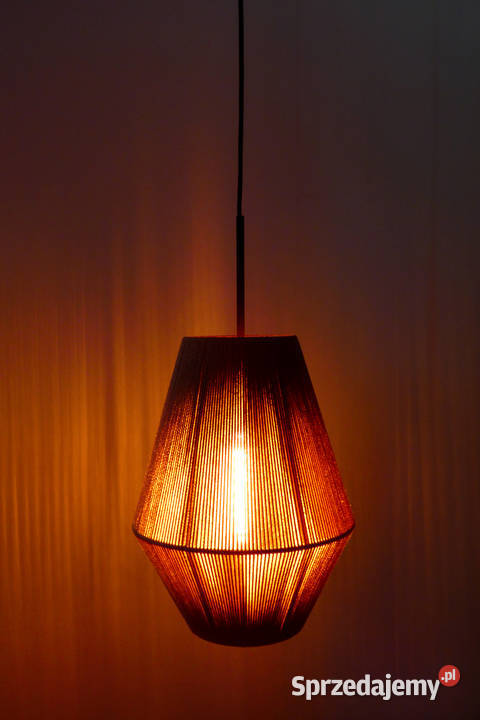 Lampa wisząca plecionka FLATA Nowe