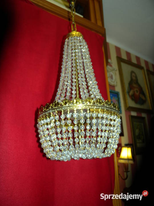 Żyrandol kryształowy Maria Theresa gruszka Katowice