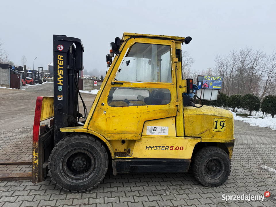 wózek widłowy HYSTER H500XM 5000 29m GM 43l Działoszyn