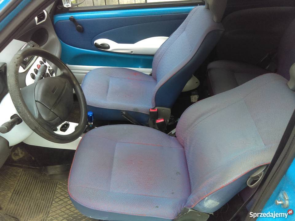 Fiat Seicento Niebieski Mat Płock