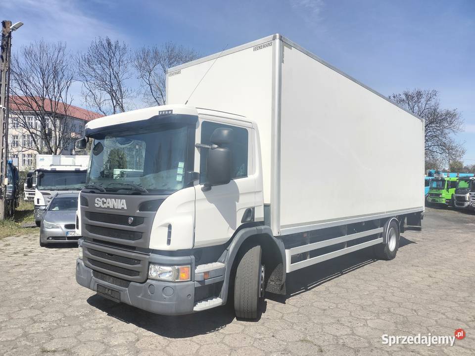 SCANIA P250 4x2 KONTENER WINDA SPROWADZONA Motoryzacja Częstochowa