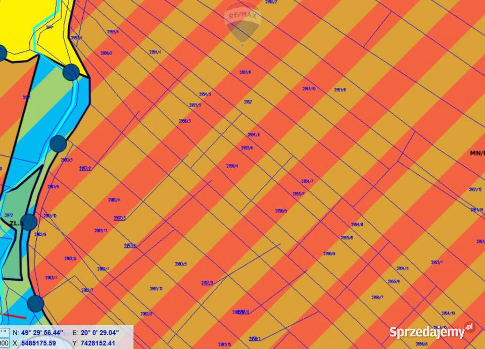 Widokowa Działka budowlana 655 m Nowy Targ