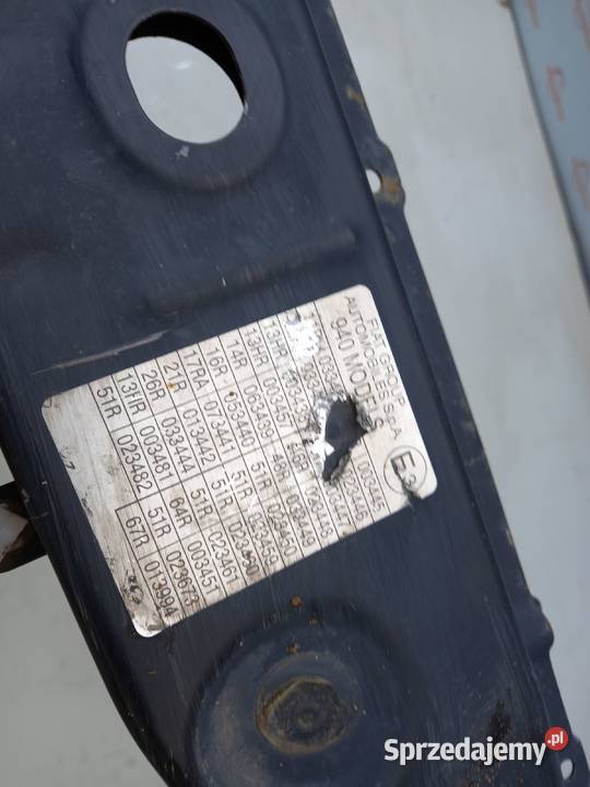 GIULIETTA LIFT 14r pas przedni wzmocnienie osobowe świętokrzyskie Kielce