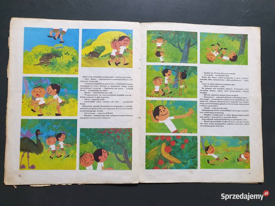 Biblioteka Przygód Bolka i Lolka W stepach dla dzieci Komiksy Gdynia