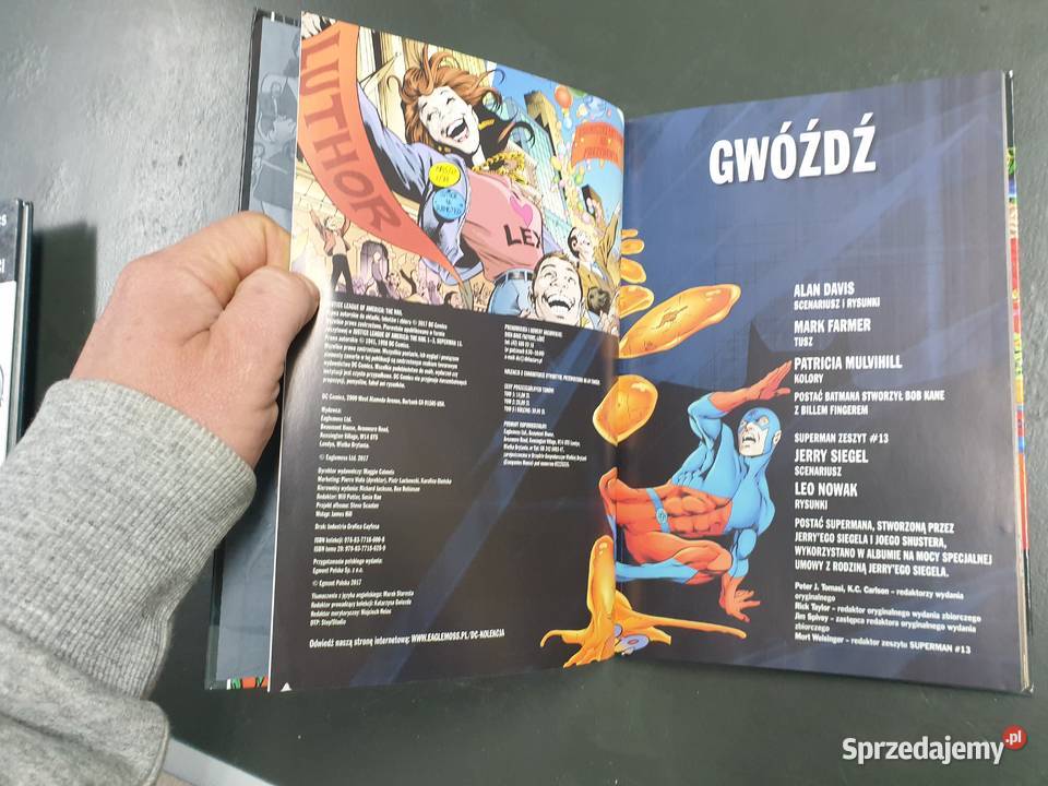 Amerykańska Liga Sprawiedliwości JLA Gwóźdź twarda Gdynia