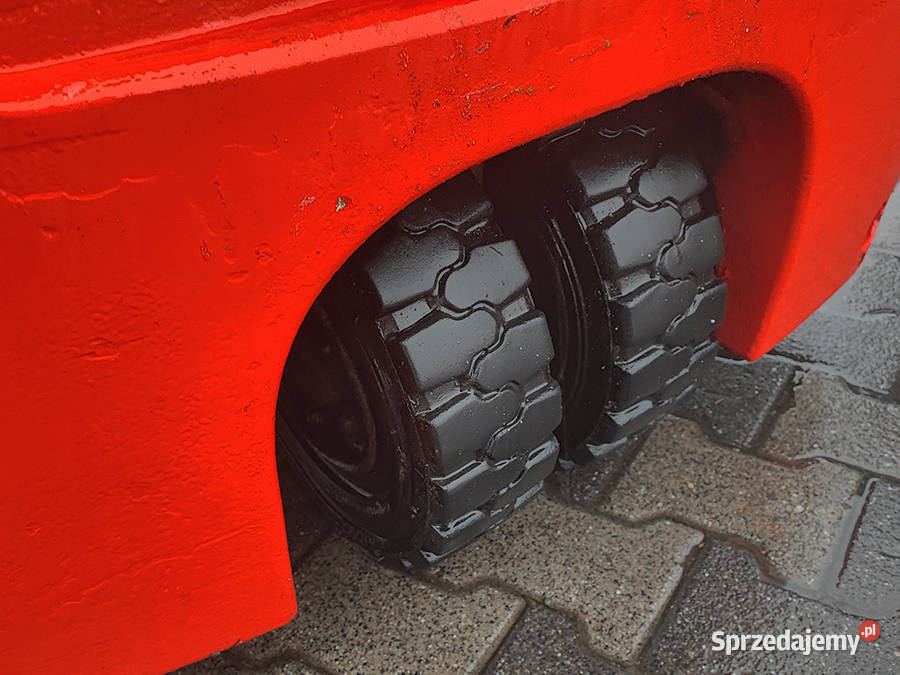 Wózek widłowy elektryczny Linde E16C 16 t duplex Kęty