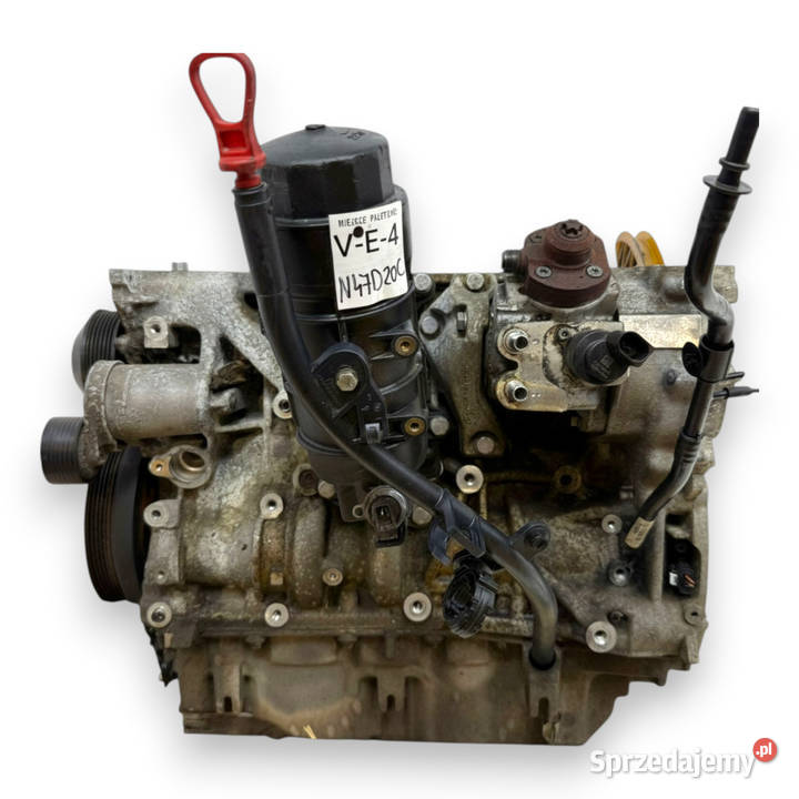 DÓŁ SILNIKA N47D20C BMW E90 E91 E92 E87 20 D Silniki kompletne lubelskie