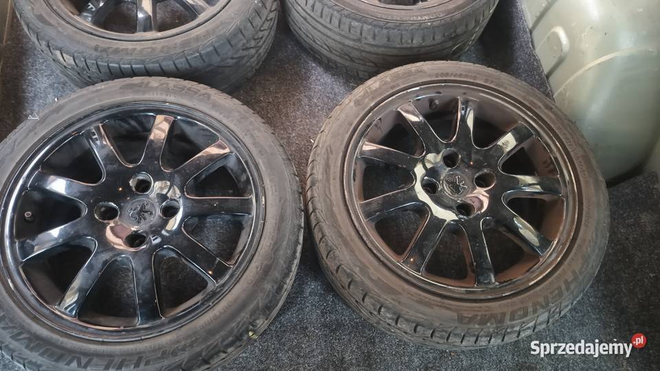 Peugeot 207 Oryginalne aluminiowe felgi 16 Wrocław