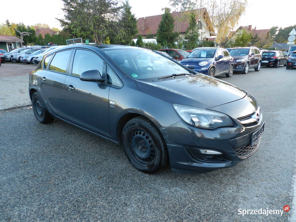Opel Astra J klima 14i 5 drzwi grafitowy