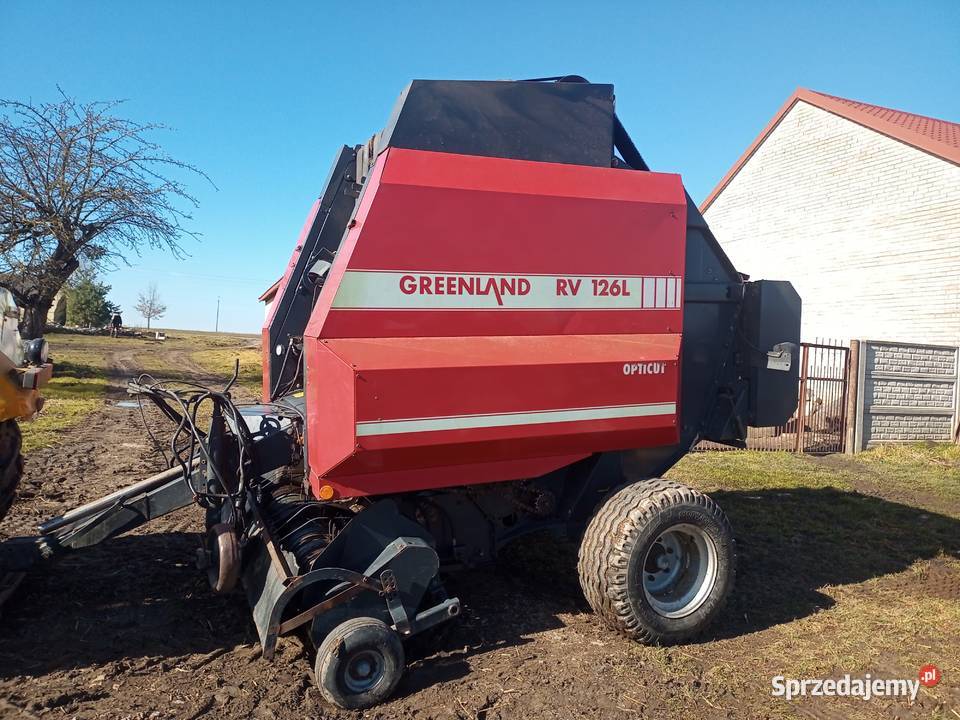 Prasa Greenland RV 126 l siatka rotor noże