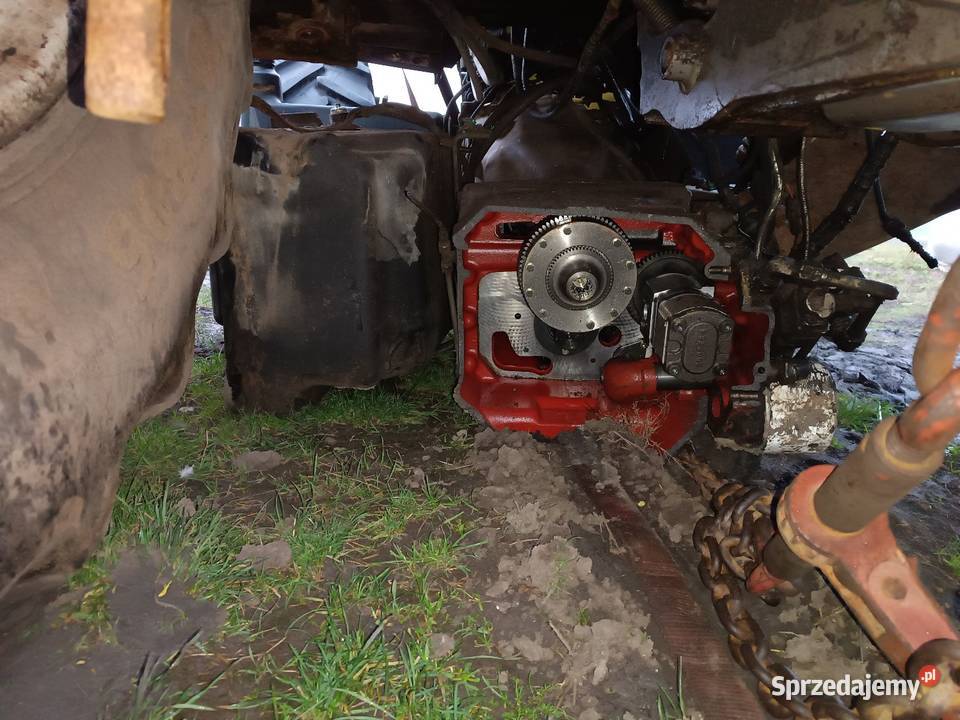 Ciągnik rolniczy Renault Ares 620RZ uszkodzony Gręblin