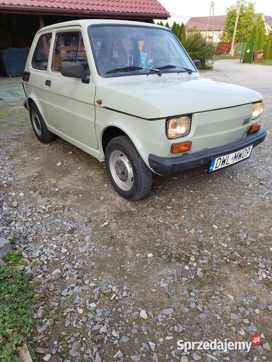 Fiat 126p 1989, zarejestrowany