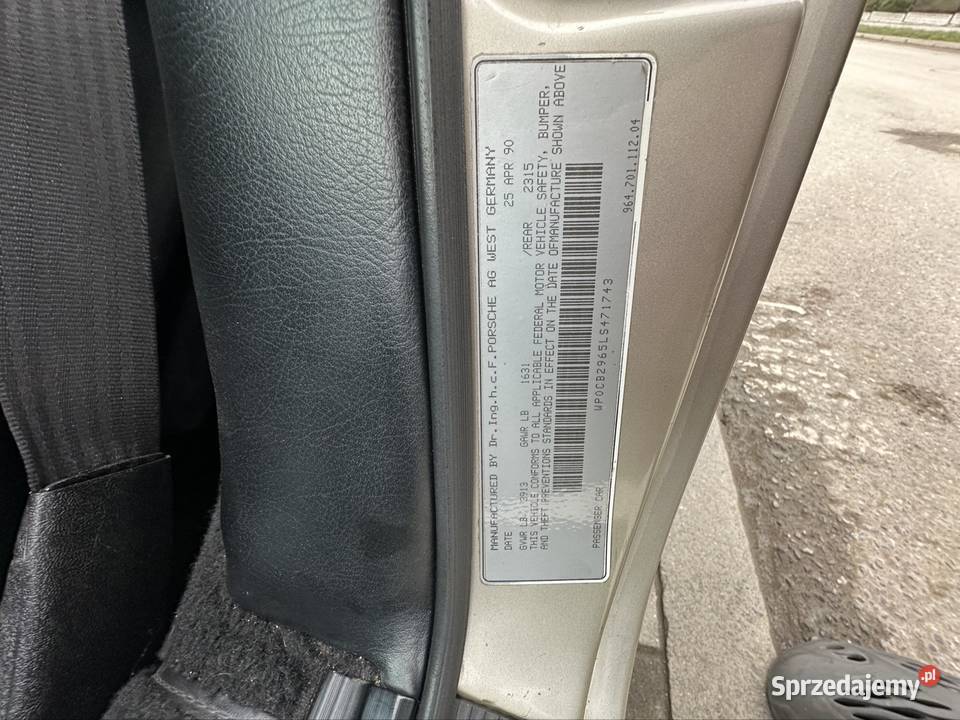 Porsche 911 964 Carrera 4 Cabrio Opole