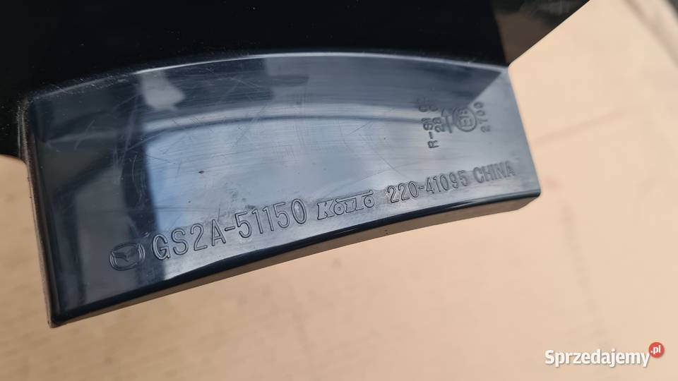 Mazda 6 GH LIFT lampa led PRAWY TYŁ w błotnik dolnośląskie