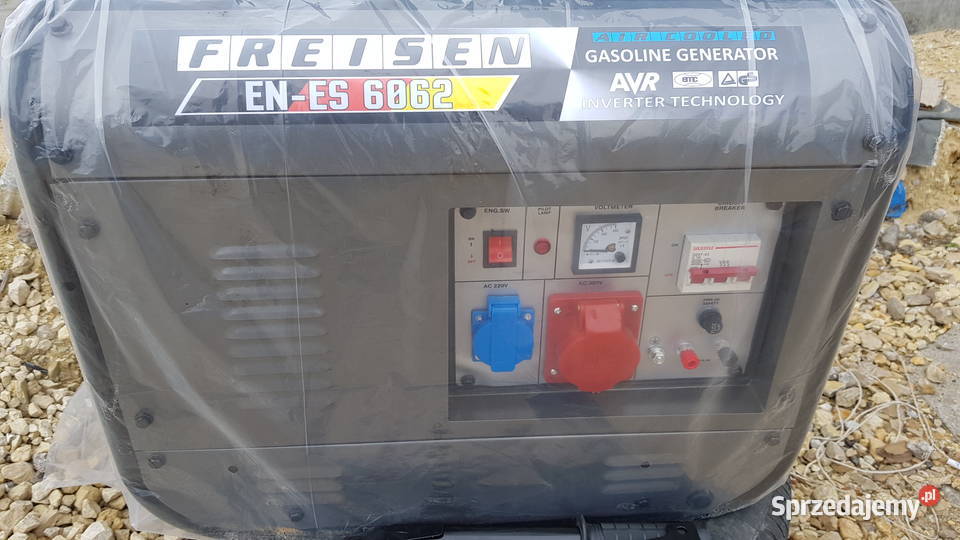 Nowy Agregat generator prądotwórczy FREISEN EN-ES 6062