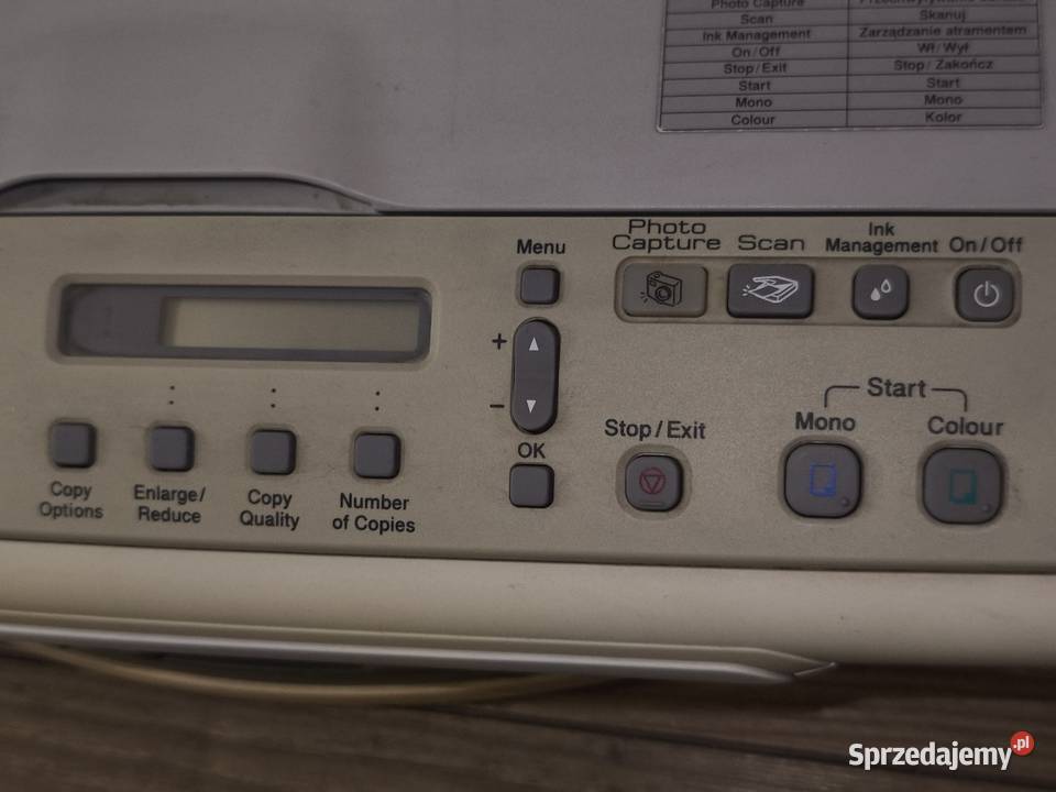 Drukarka Brother DCP 135C śląskie Tychy sprzedam