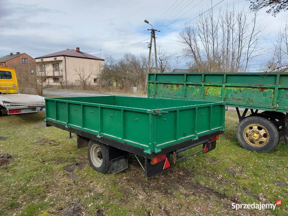 Przyczepa jednoosiowa Niska 360 m na 2 m Złoczew