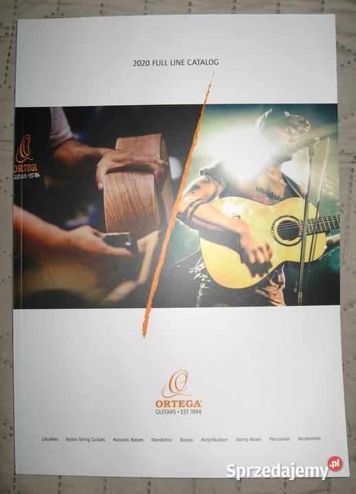 Ortega zestaw katalogów gitar Kępice
