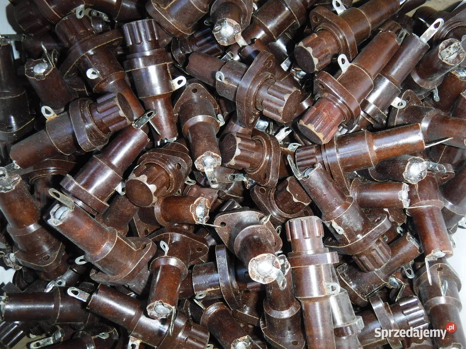 Gniazdo bezpiecznika 45 mm bakelitowe Sp7 Nowe Chlewiska