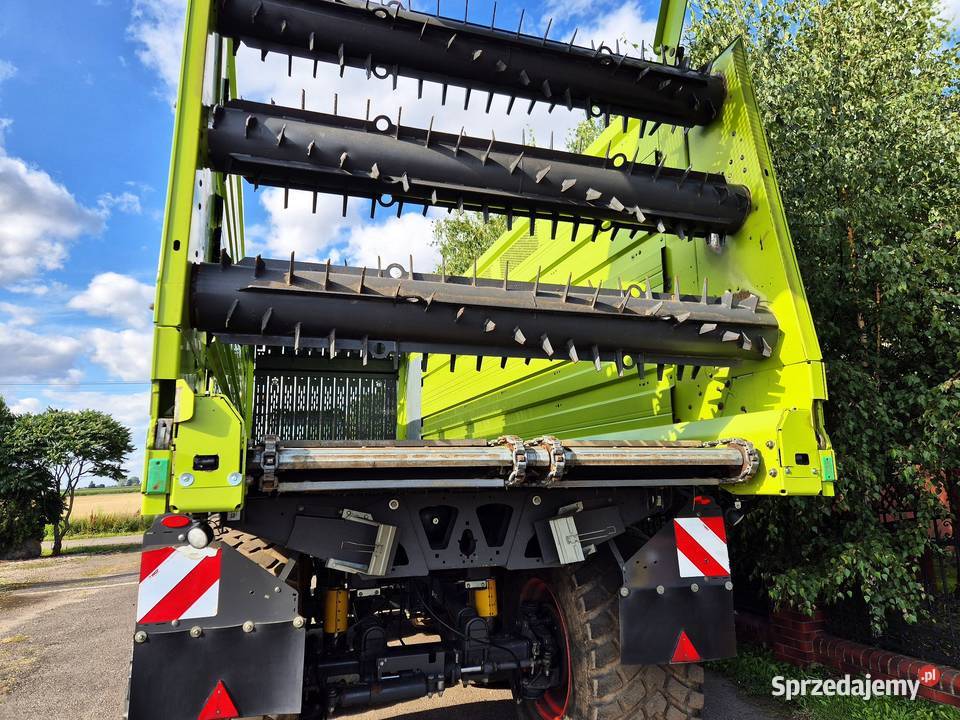 Claas Cargos 9500 walce dozujące przyczepa Dziwie