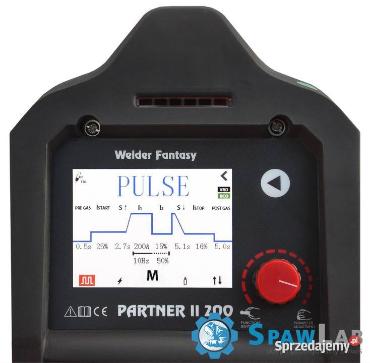 Welder Fantasy PARTNER TIG DC 200 IGBT wielkopolskie Krotoszyn