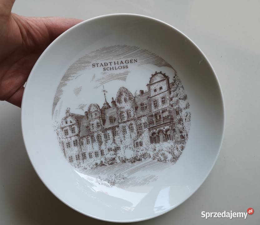 Talerz kolekcjonerski porcelana Furstenberg Porcelana i szkło Porcelana i szkło Toruń