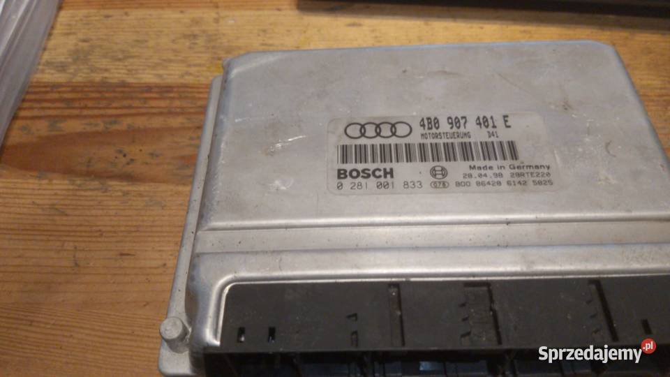 Komputer silnika VOLKSWAGEN AUDI 4B0907401E Margonin
