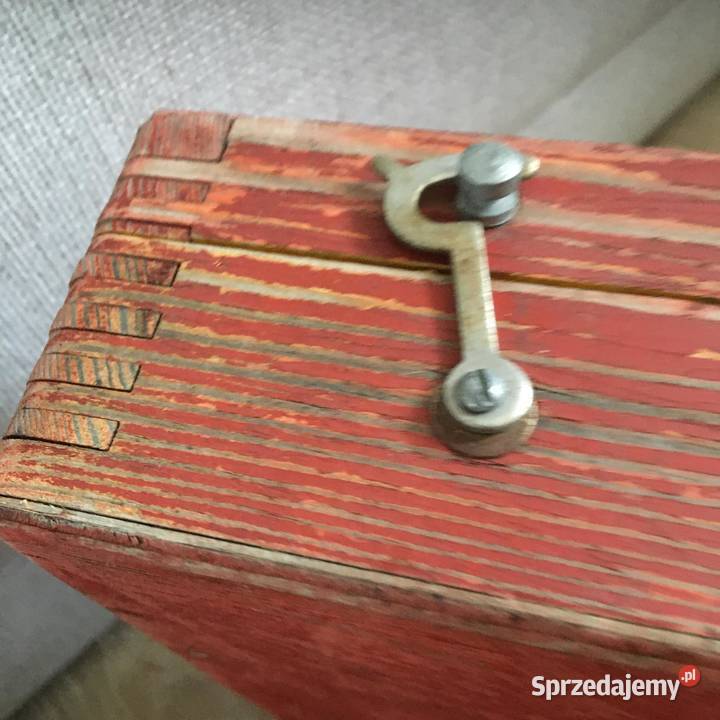 Skrzynka drewniana narzedziach ZSRR Pozostałe Warszawa sprzedam