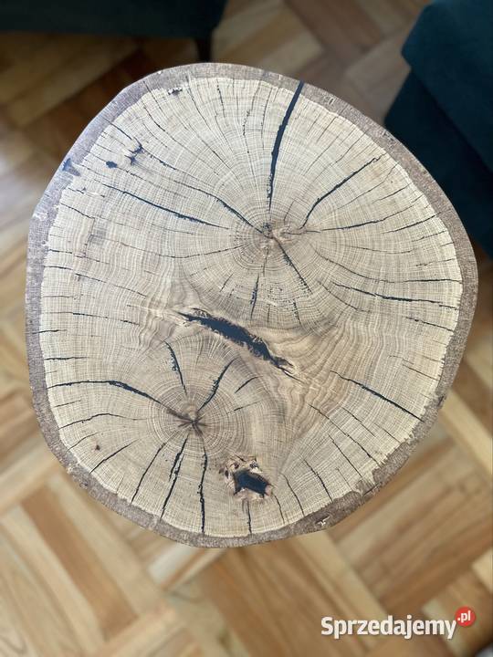 Stolik kawowy z plastra dębu Rzeszów