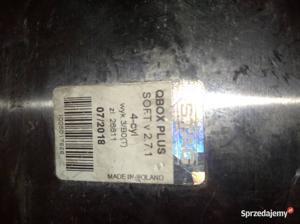 STREOWNIK GAZU LPG STAG4 QBOX PLUS