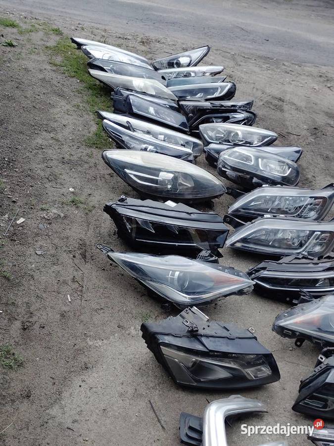 Lampy przednie hurt Międzychód sprzedam