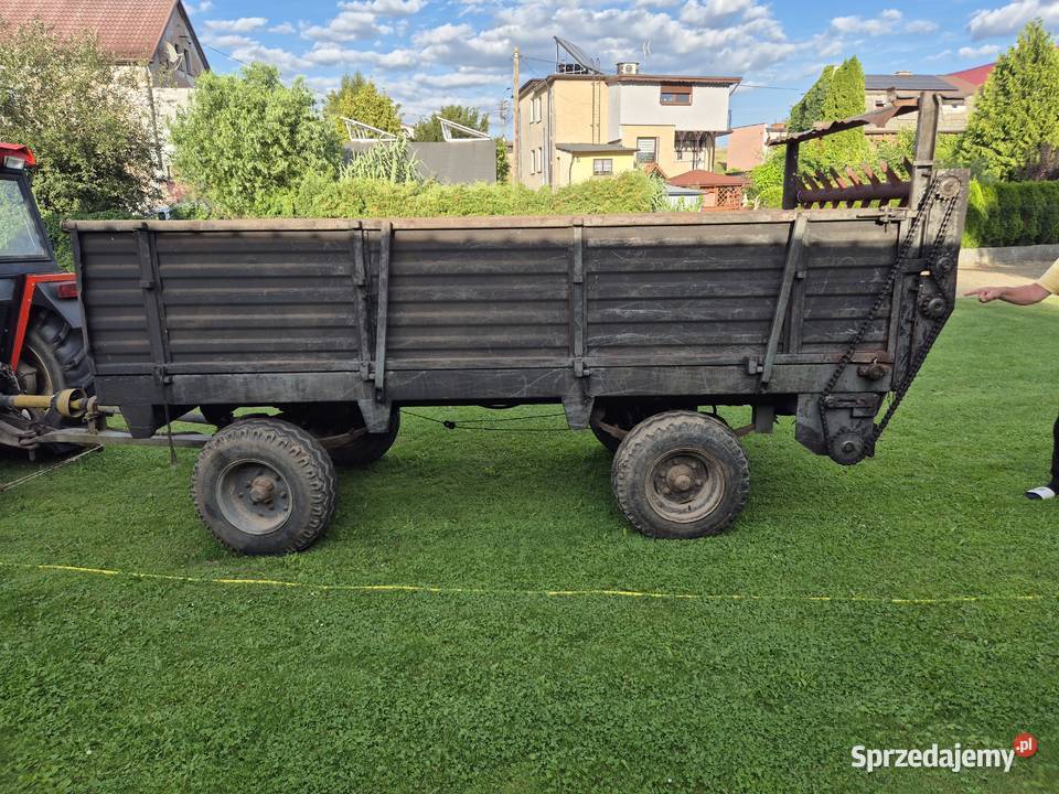 Rozrzutnik obornika dwuosiowy 6 ton śląskie