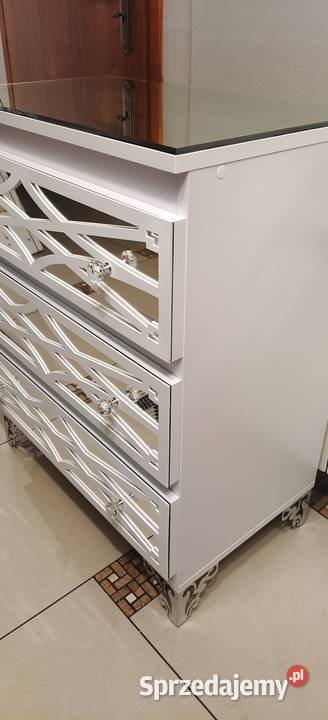 Zestaw Komoda 1202 szafki nocne 40x35 Glamour Komody Nowy Sącz