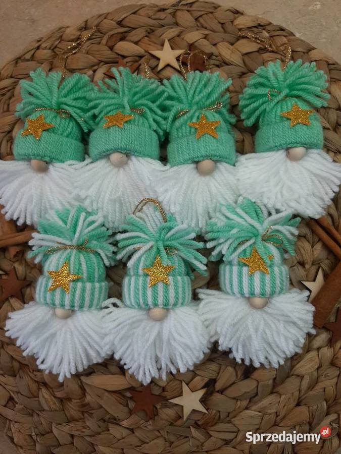 Zestaw ozdób choinkowych bombka święta skrzaty wielokolorowy Boże Narodzenie kujawsko-pomorskie Bydgoszcz