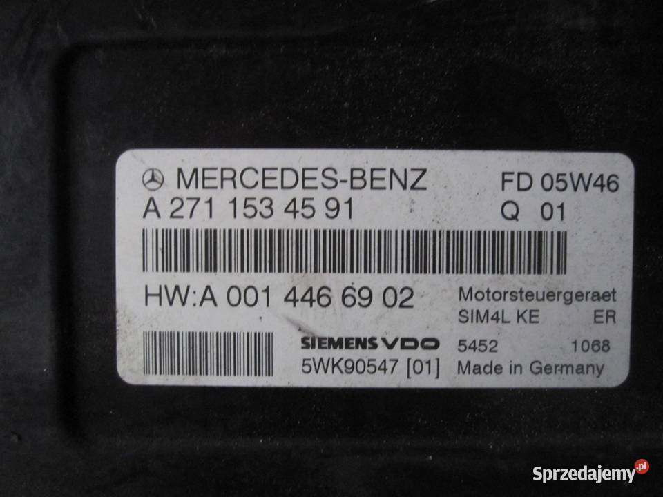 MERCEDES 18 komputer sterownik silnika