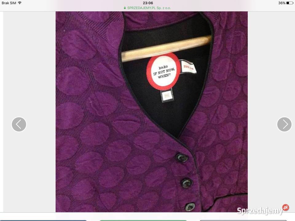 Sukienka Dzianinowa Damska Ko Ko Norway M Nowa Sól