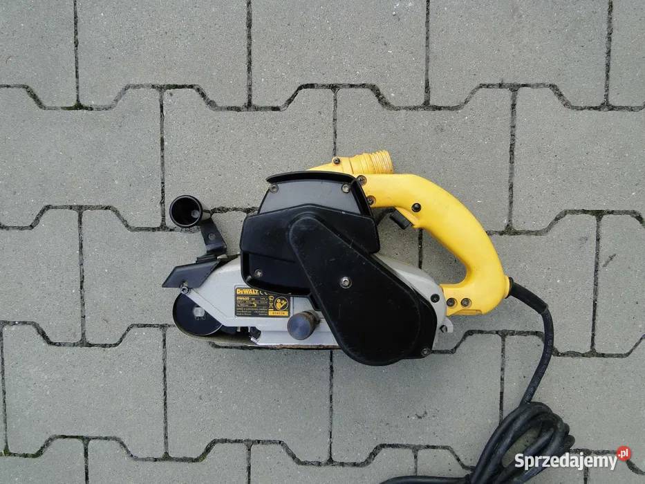 Szlifierka taśmowa tzw czołg DEWALT DW650 Łętownia