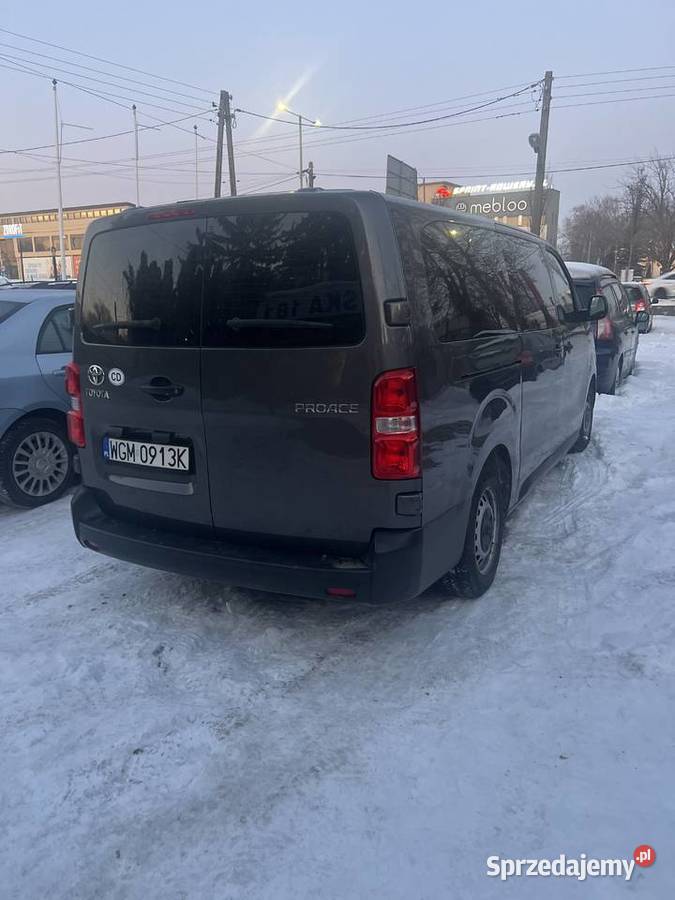 Toyota ProAce Salon Polska 9 osób nieuszkodzony Warszawa