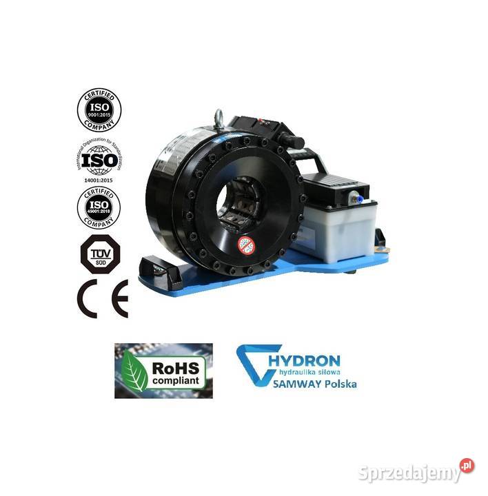 Zakuwarka do węży P20AP pneumatyczny napęd Produkcja wielkopolskie Złotów