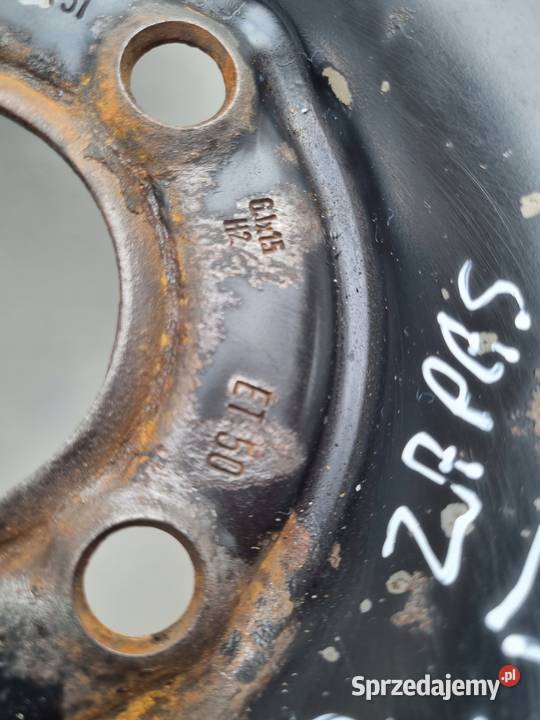 Clio II Kangoo KOŁO ZAPASOWE Zapas felga 18560