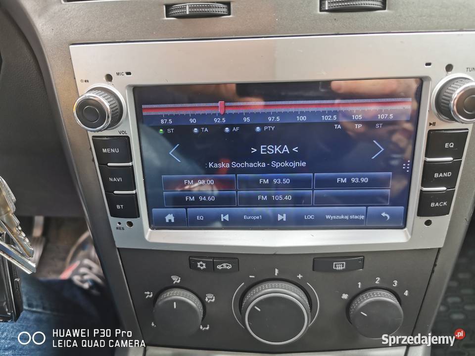 Radio 2din Bluetooth Opel Poznań