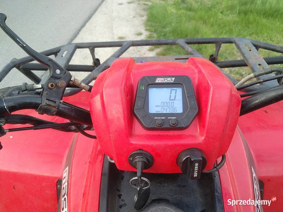 Quad 450 z dokumentami do rejestracji sprowadzony Mechowiec