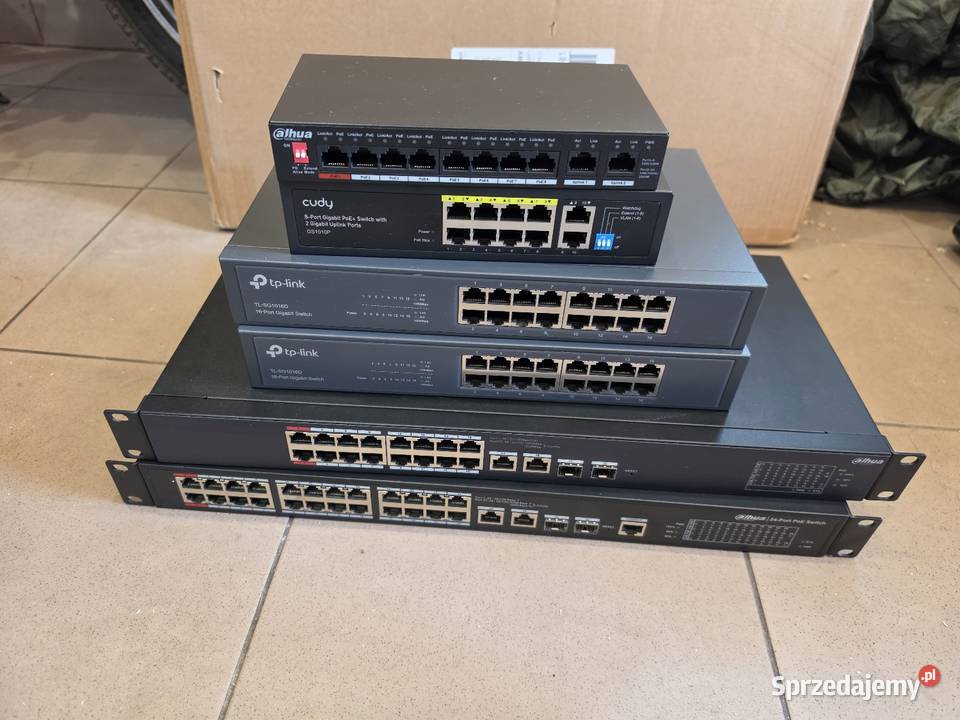 Switche Poe Internet i komunikacja Samołęż