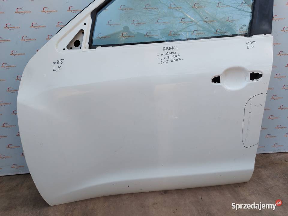 NISSAN JUKE 10r drzwi lewe przód 120 mikronów Kielce